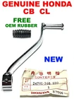 Oem Honda Cb Cl 350 450 Gearshift Lever Pedal Arm Change 24701-346-010 New. Price: $189.00.