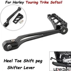 Heel Toe Gear Lever Shifter Pegs For Harley Touring Road King Glide New. Price: $29.64.