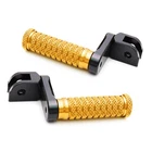 Gold M-grip Front 40MM Extend Foot Pegs For Tdm 900 02-05 06 07 08 09 10 11 12 New. Price: $76.40.
