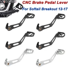 For Softail Right Brake Pedal Lever Cover Billet Breakout Fxsb 2012-17 #50600095 New. Price: $62.99.