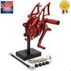 For Kawasaki Ninja 300 250 2013-2017 Cnc Footrest Footpegs Rearset Pedals New. Price: $115.33.