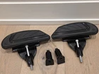 Oem 2020 Black Harley Passenger Footboard Supports Softail Heritage Classic Used. Price: $249.99.