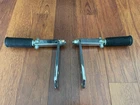 Harley Davidson 91-17 Dyna Oem Chrome Highway Pegs With Mounts Used. Price: $89.99.