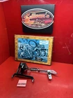 Harley Left Floorboard 2007-17 Shift Side Bracket Mount Heritage Softail Fatboy Used. Price: $275.00.