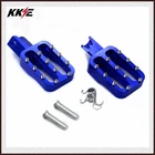 Kke Foot Pegs Rest Pads For Pit Bike Mx CRF50 XR50 PW50 PW80 TTR50 Blue Cnc New. Price: $39.99.