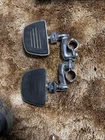 Kuryakyn Premium Mini Footboards + 360 Degree Adjustable Highway Peg Mount Kit Used. Price: $175.00.
