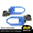 Buzz 40MM Lower Blue Front Wide Footpegs For Honda CBR500R 13-21 20 19 18 17 16 New. Price: $73.55.