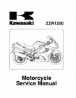 Kawasaki ZZR1200 Oem Service Manual New. Price: $24.71.
