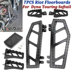 Floorboards Footoards Brake Shift Pegs Set For Harley Softail Touring Road King New. Price: $186.99.