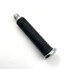 Oem Harley 49500-92T Extended Footpeg Inch Rubber Chrome Touring Softail Used. Price: $24.30.