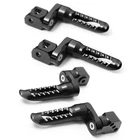 Black Bob Inch Extended Front Rear Foot Pegs Kit For ZX-10R Ninja 11-14 15 New. Price: $90.30.