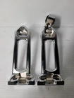 Harley-davidson New Chrome Footpeg Brackets Part 51097-05. Price: $49.00.