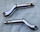 Harley Rod Vrsc Reduced / Extended Reach Chrome Foot Peg Mounts 50270-02A Gc Used. Price: $205.60.