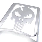 Chrome Skull Sissy Bar Luggage Rack For Harley Davidson Sportster XL883C XL883R New. Price: $18.49.