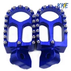 Kke Blue Off Road Pegs Footrest Fit Husqvarna Cr Smr Wr Te Txc 2000-2013 New. Price: $49.99.