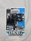 Drag Specialties 1620-1046 Passenger Footpeg Mounting Kit, Gloss Black New. Price: $50.00.