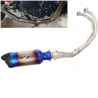For Yamaha Yzf R25 R3 MT03 MT25 2016-25 Exhaust Front Pipe Mufflers Whole System New. Price: $116.19.