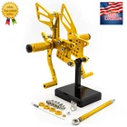For SV650/SV650S SV1000/S 1998-2014 Rearset Footpeg Footrest Cnc Adjustable Gold New. Price: $101.17.