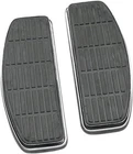 Drag Specialties DS-254411 Chrome & Rubber Driver Floorboards For Harley New. Price: $138.81.