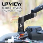 Upview M10 Mirror Risers Extenders For Buell 1125R 08 09 New. Price: $28.06.