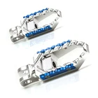 Trc Rider Front Silver Wide Foot Pegs For Harley Davidson Iron 883 2009-2017 New. Price: $61.80.