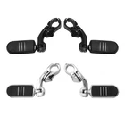 1/4" Short Angled Highway Engine Guard Footpegs Fit For Harley Touring New. Price: $42.80.