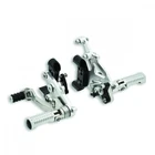 Ducati Panigale V2 Adjustable Aluminum Rider Footpegs 96280621AA By Rizoma New. Price: $1227.63.