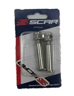 Scar SFP200 Footpeg Pins Stainless Steel With Self-locking Nuts For Dirt Bikes New. Price: $16.79.