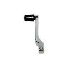 Chrome Shift Lever With Toe Black Peg For Harley Touring Flhx Flhr/i Fltrx New. Price: $55.95.