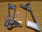 Aprilia Lh/rh Passenger Footrest Bracket Set Oem 2B005206/2B005205 Used. Price: $75.00.