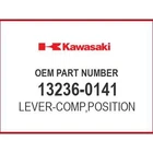 Kawasaki Lever-comp,position 13236-0141 Oem New. Price: $11.80.