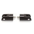 Accutronix Black Anodized Footpeg Mounts FPMT500-B New. Price: $89.06.