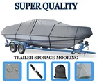 Grey Boat Cover For Lund 1950 Tyee Magnum Ob / Gs 2004 2005 2007 New. Price: $173.05.