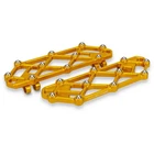 Arlen Ness Diamond Floorboards Driver Gold 410-056 New. Price: $409.16.