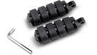 Drag Black Large Ride Cushioned Footpegs - Harley Softail Sportster Dyna New. Price: $38.06.