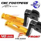 40MM Adjustable Gold Rider Foot Pegs Shinobi For CBR1100XX Blackbird 96 97 98 99 New. Price: $71.90.