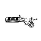 Emgo Foot Rest Buf 1/4" Clamp 50-70134 New. Price: $55.66.