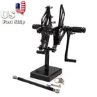 Fxcnc Rearset Footpegs Footrests Type For Ninja 600 ZX6R ZX636 2005-2008 07 New. Price: $117.69.