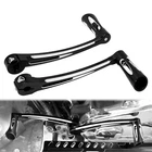 Heel Toe Black Gear Shifter Lever Pedal Peg For Harley Road Street Glide Softail New. Price: $33.99.
