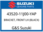 Suzuki Oem Part 43520-11J00-YAP Bracket, Fr Footrest Lh New. Price: $61.28.
