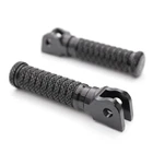 Black Cnc Anti Slip Front Footpegs M-grip For Honda Vfr 800 19 20 21 New. Price: $60.48.