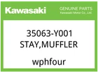 Kawasaki Oem Part 35063-Y001 Stay,muffler New. Price: $17.21.