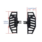 Black Rider Floorboards For Harley 2018-25 Fat Bob Fxdr 114 Breakout Low New. Price: $149.95.
