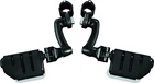 Kuryakyn Longhorn Offset Dually Highway Pegs 1/4" Clamps Gloss Black 7599 New. Price: $301.99.
