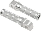 Emgo Anodized-aluminum Footpegs Silver Rear 50-11251 New. Price: $30.99.