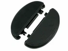 Black Driver Half Moon Footboard Set For Harley Davidson By V-twin New. Price: $200.36.