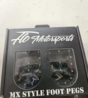 Flo Motorsports Rear Foot Peg 800BLK Style Used. Price: $120.00.