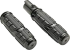 Ciro Chicane Black 1" Handlebar Grips For 2023-2025 Harley Touring Softail New. Price: $129.99.