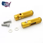 Fxcnc Usa Aluminum Folding Motorcycle Rear Footrest Peg Pedal M8 Bolt Gold New. Price: $21.48.