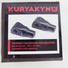 New Kuryakyn 8926 Passenger Peg Adapter Taper Black 2018+ Harley Softail. Price: $42.70.